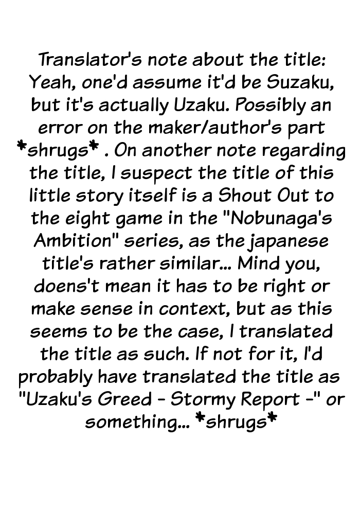 Usaku-kun no Yabou -Reppuu Hen- | Uzaku-Kun's Ambition -Tales of Storms- page 5 full