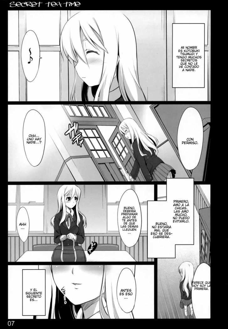 K-On Secret-Tea-Time page 6 full