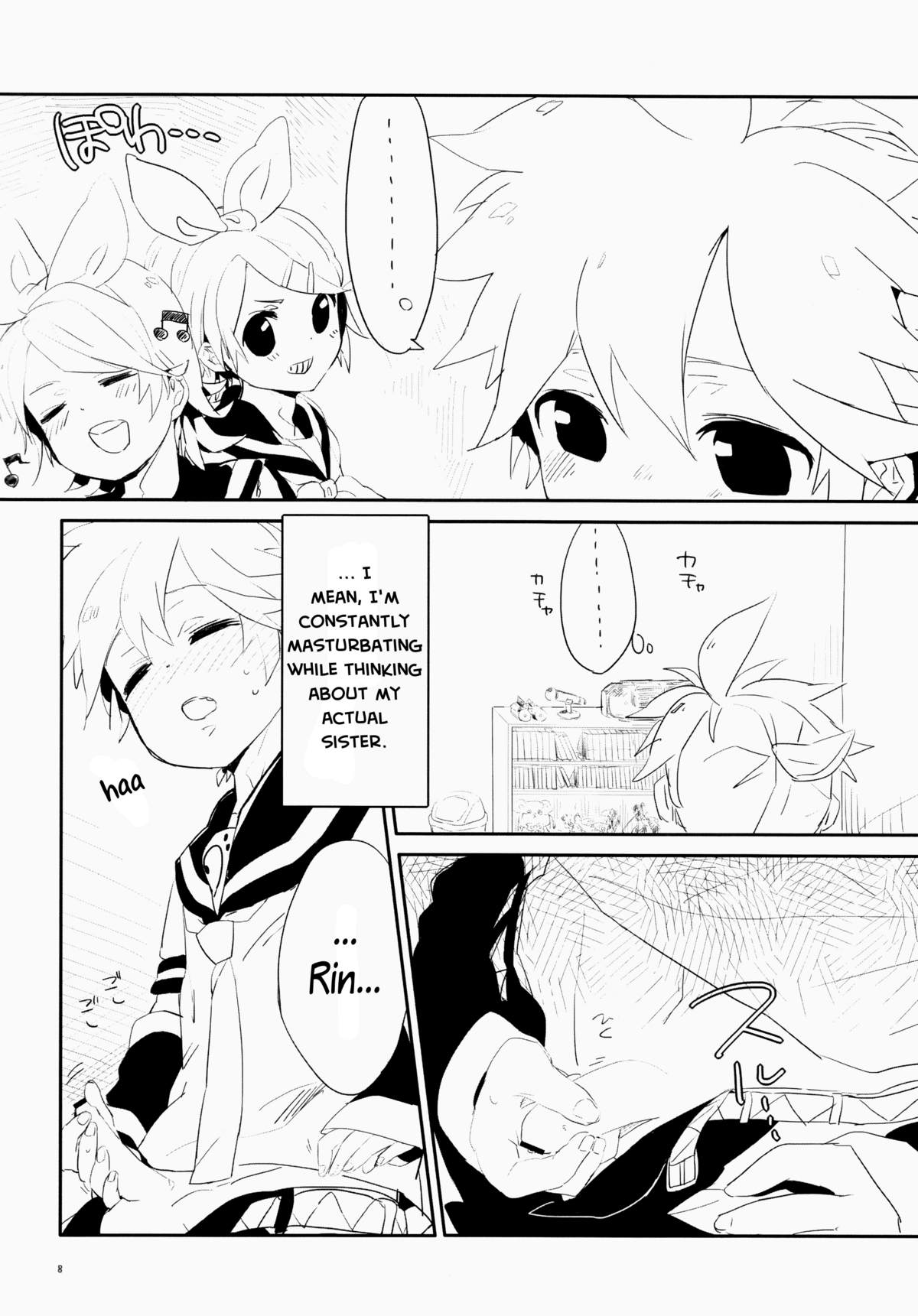 Len-kun Pero Pero!!   =Short Wharf= page 7 full