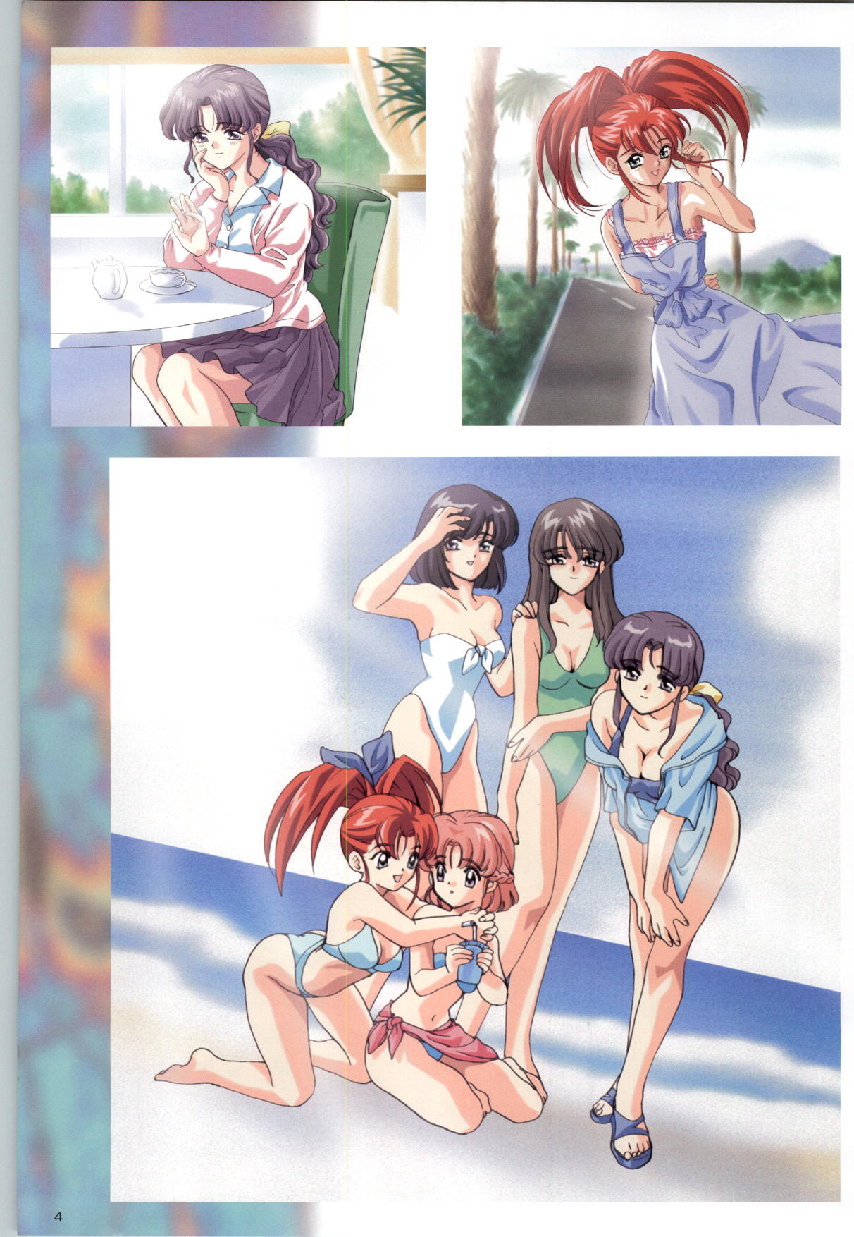 ACTRESS Collection Kizuna + Seduce ~Yuuwaku~ + Hoshi no Pierce Computer Graphics &amp; Original Pictures page 5 full