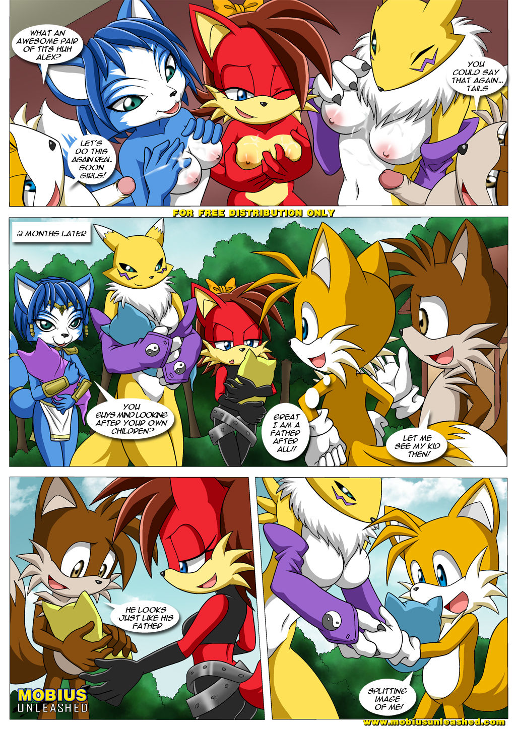 Foxxxes² - 2 Much Tail page 10 full