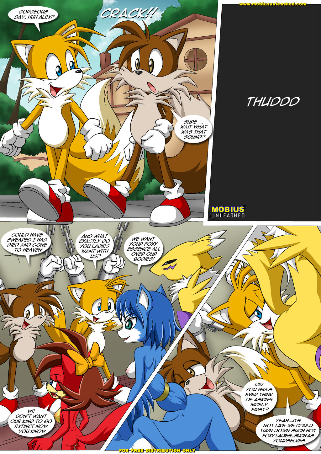 Foxxxes² - 2 Much Tail page 2 full