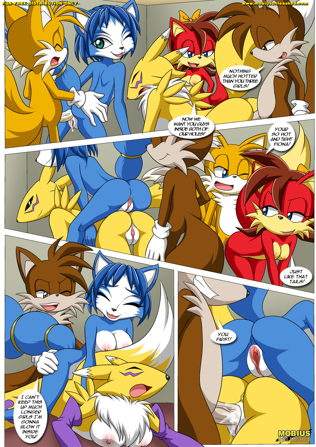 Foxxxes² - 2 Much Tail page 4 full