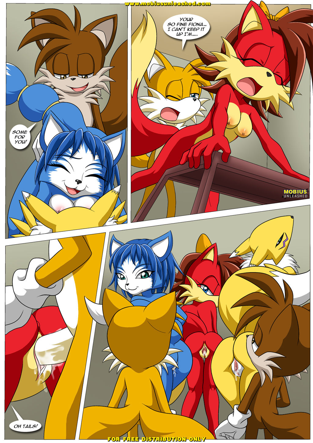 Foxxxes² - 2 Much Tail page 5 full