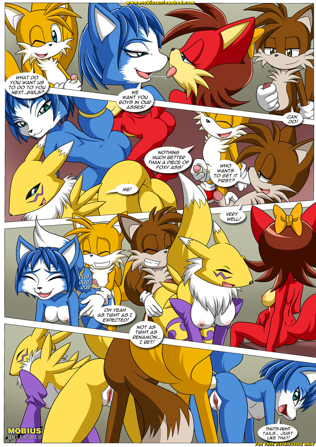 Foxxxes² - 2 Much Tail page 6 full