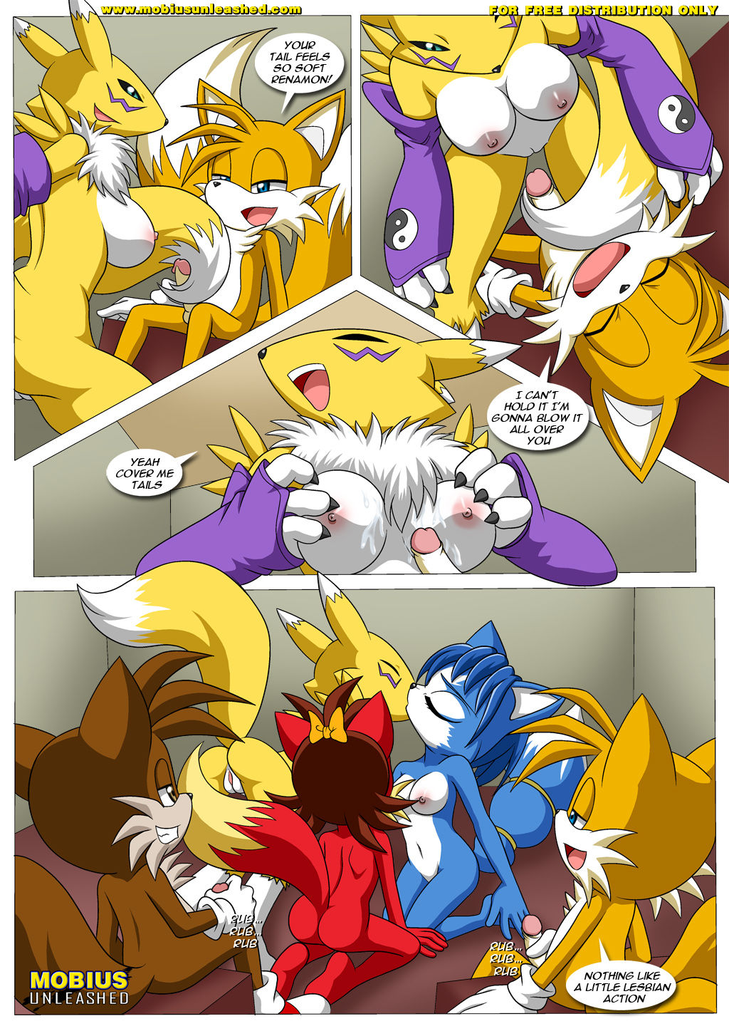 Foxxxes² - 2 Much Tail page 8 full