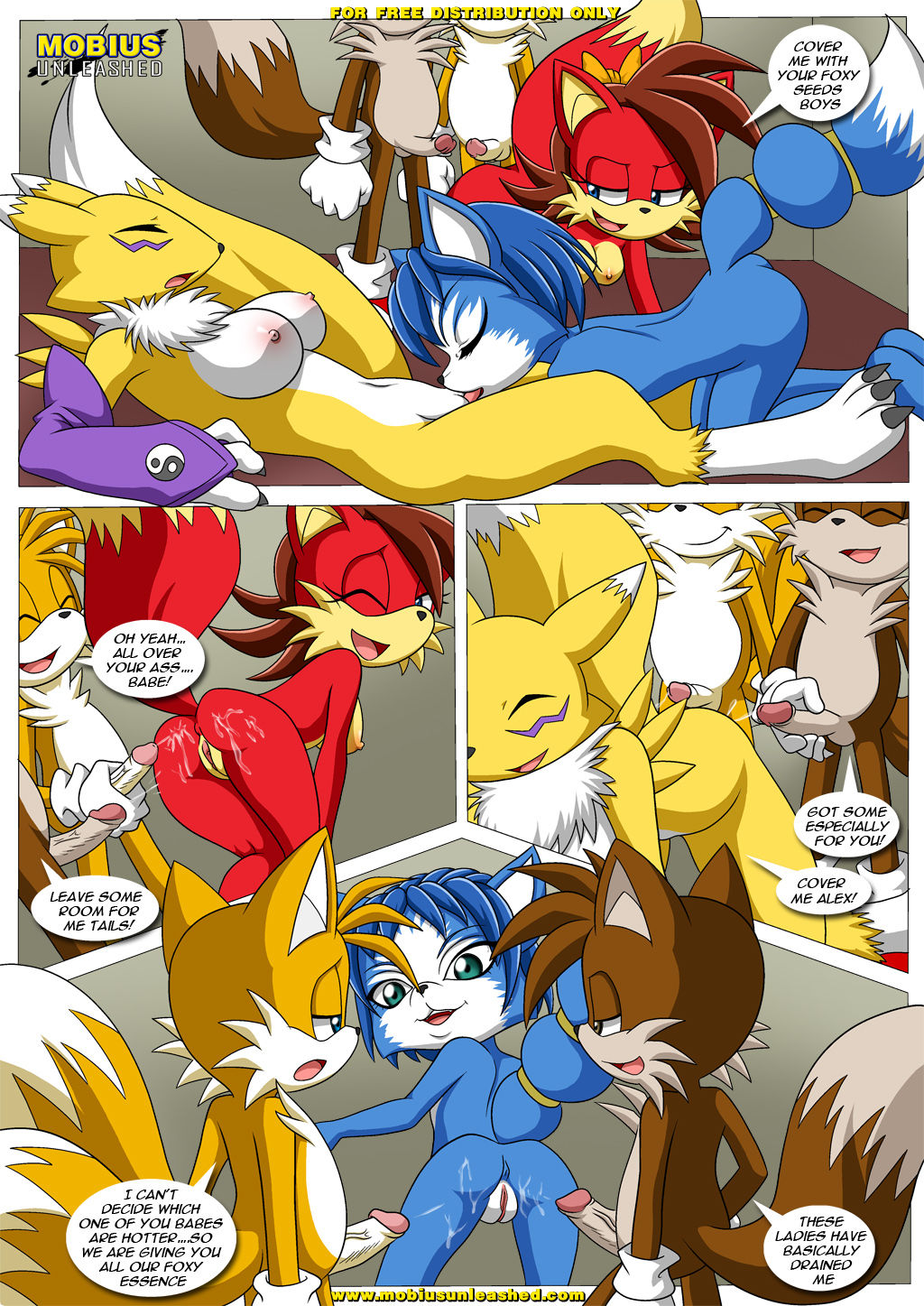Foxxxes² - 2 Much Tail page 9 full