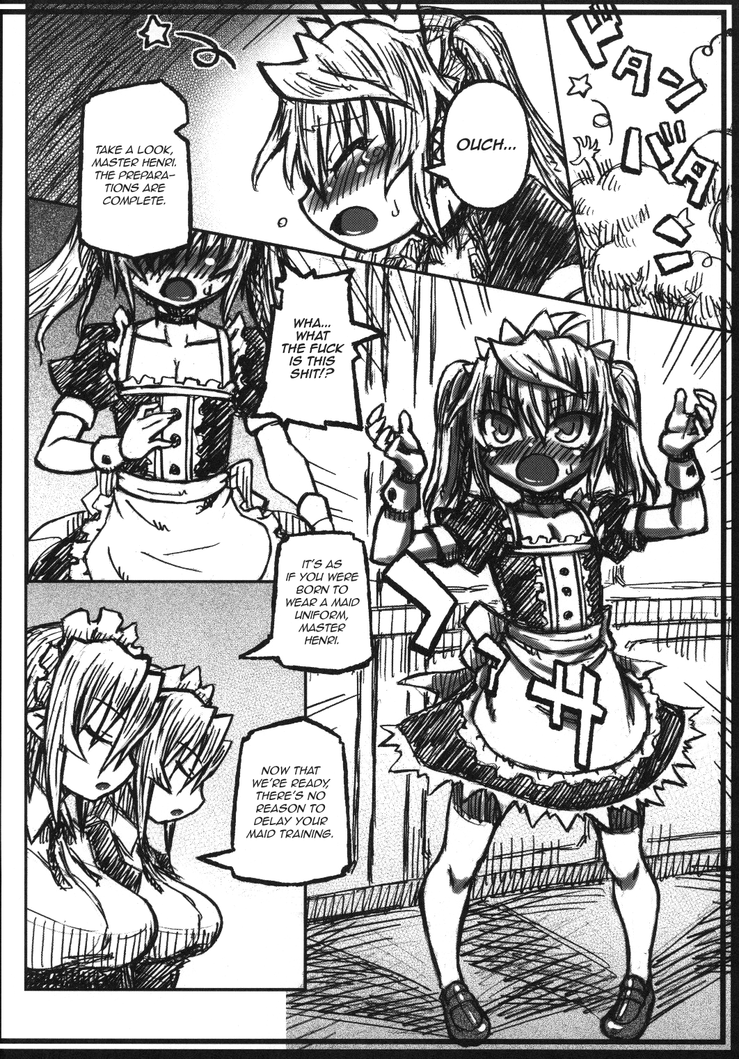 Orenchi no Maid-tachi ga Konna ni Futanari na Wake ga nai | My Maids Can't Have This Much Dick  =SW &amp; Ero Manga Girls= page 5 full
