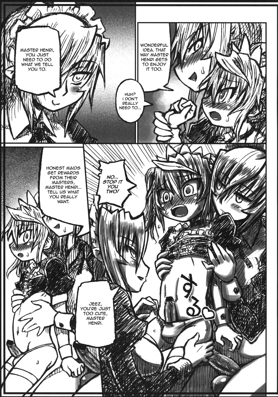 Orenchi no Maid-tachi ga Konna ni Futanari na Wake ga nai | My Maids Can't Have This Much Dick  =SW &amp; Ero Manga Girls= page 8 full