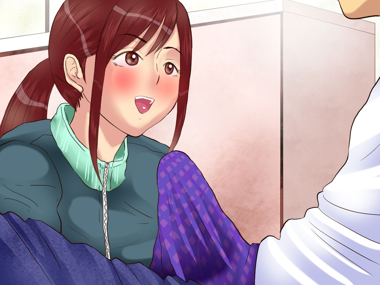 Takuhaibin no Oneesan ga Ore to Ninshin Sex Shitekureta page 10 full