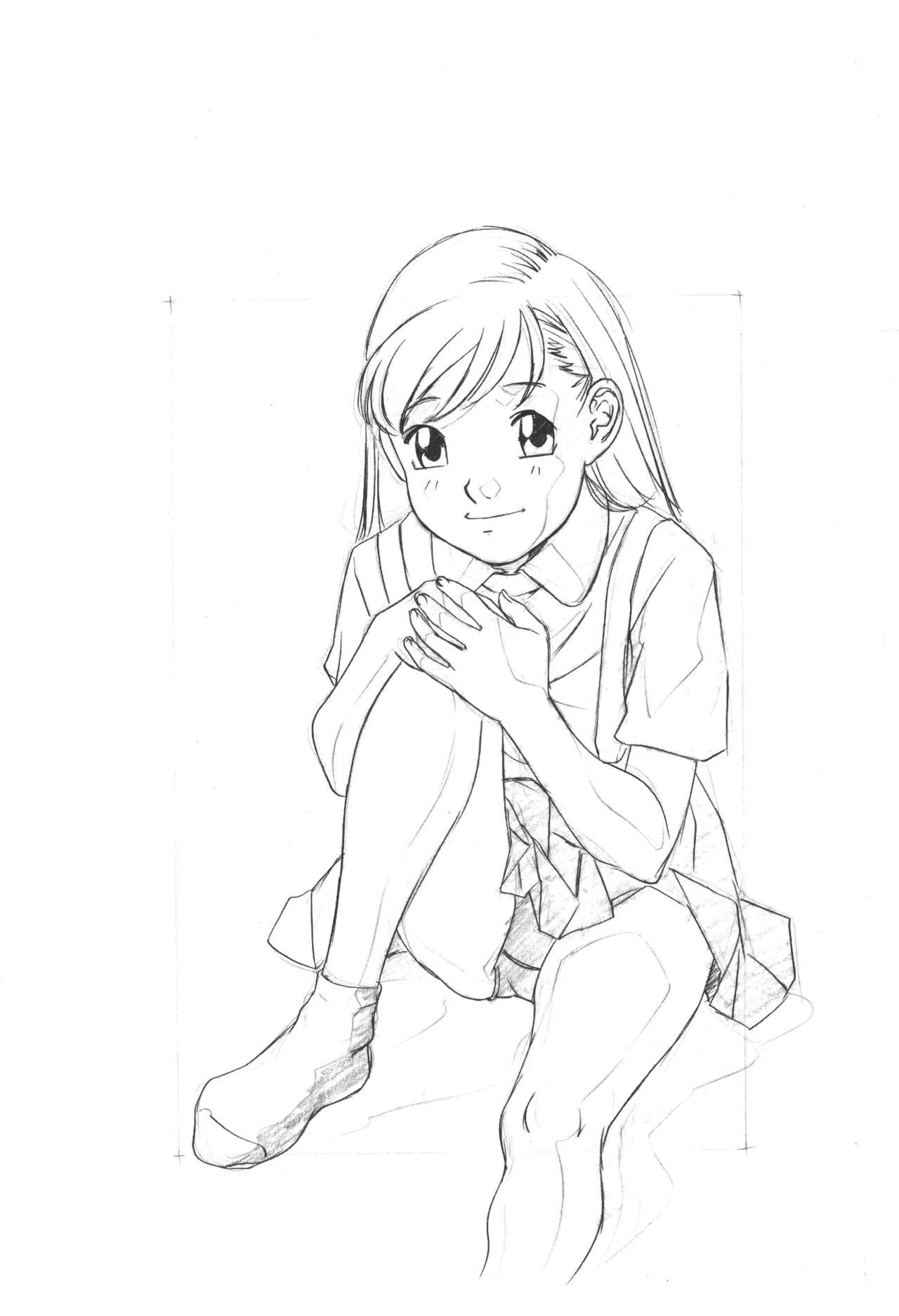 Rakugaki-s 2 Original Shoujo Enpitsu Genga shuu Sono 2 page 5 full