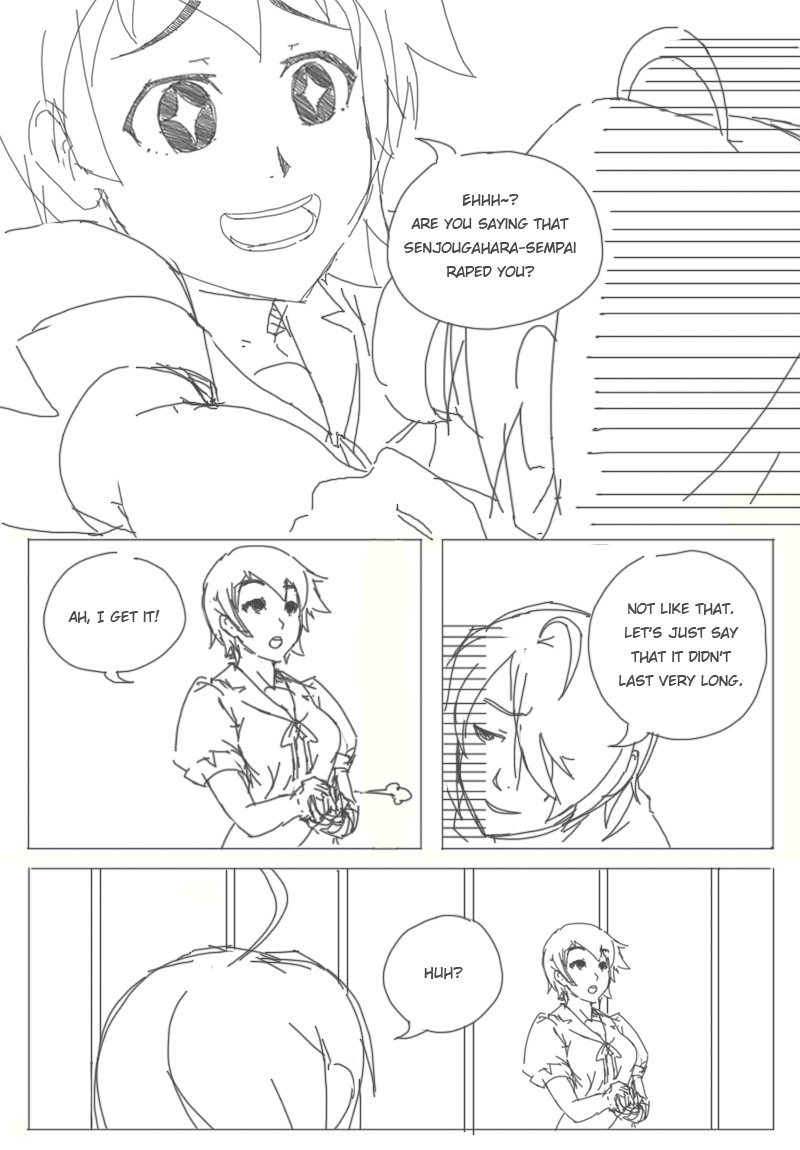 Araragi X Kanbaru Doujin page 7 full