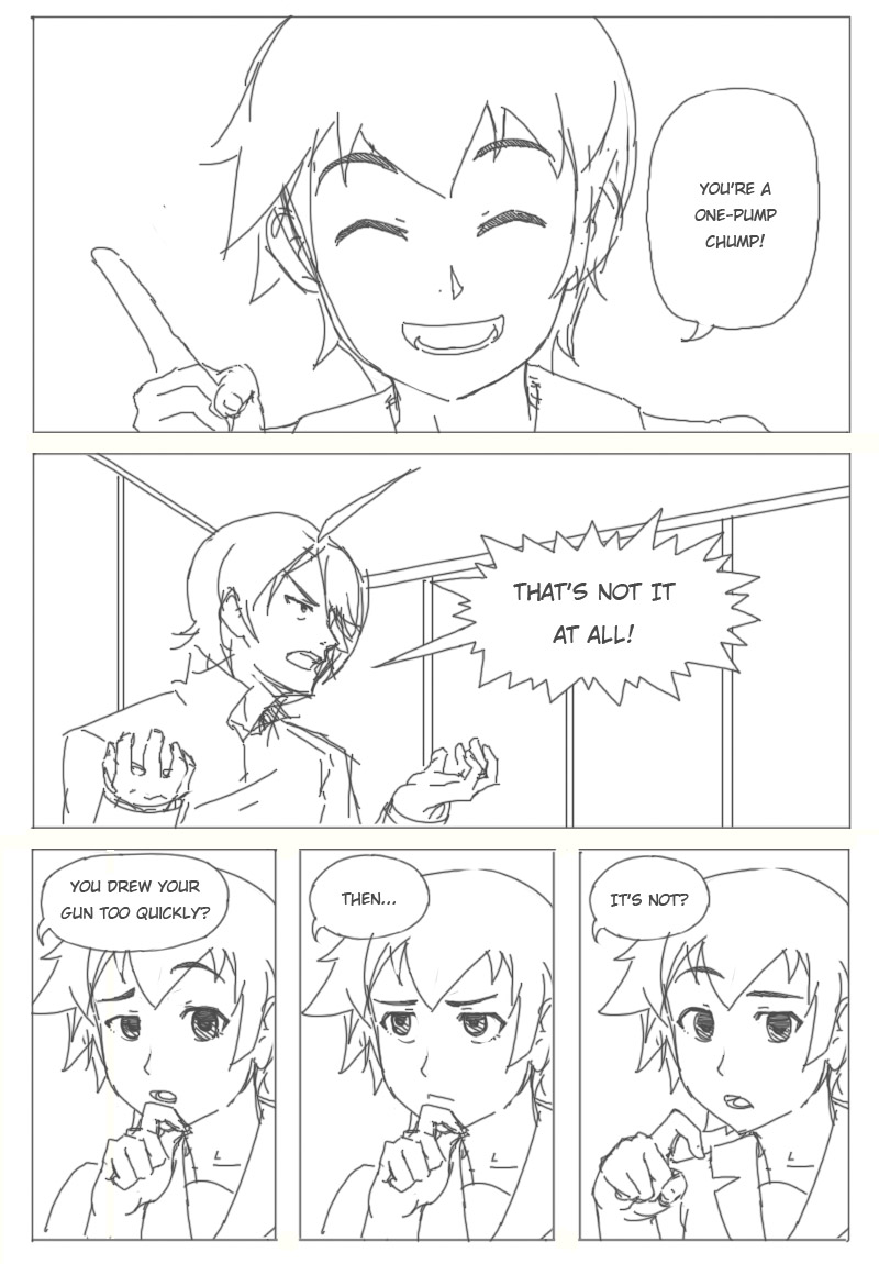 Araragi X Kanbaru Doujin page 8 full