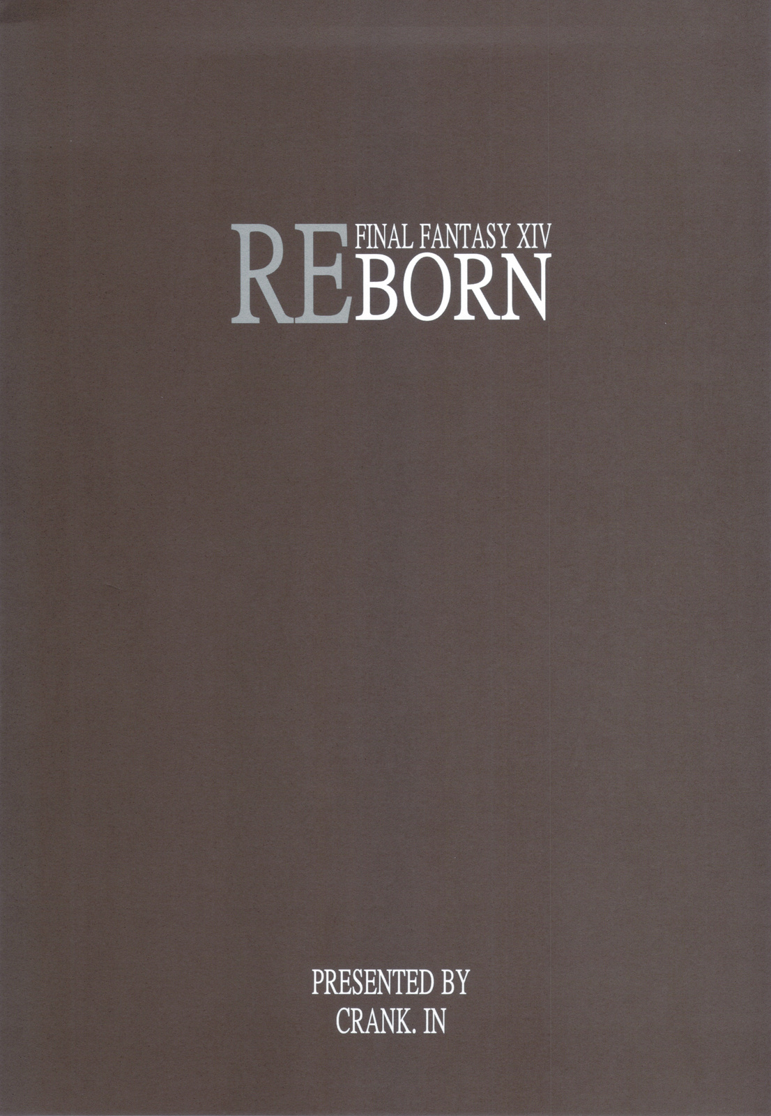 REBORN page 2 full