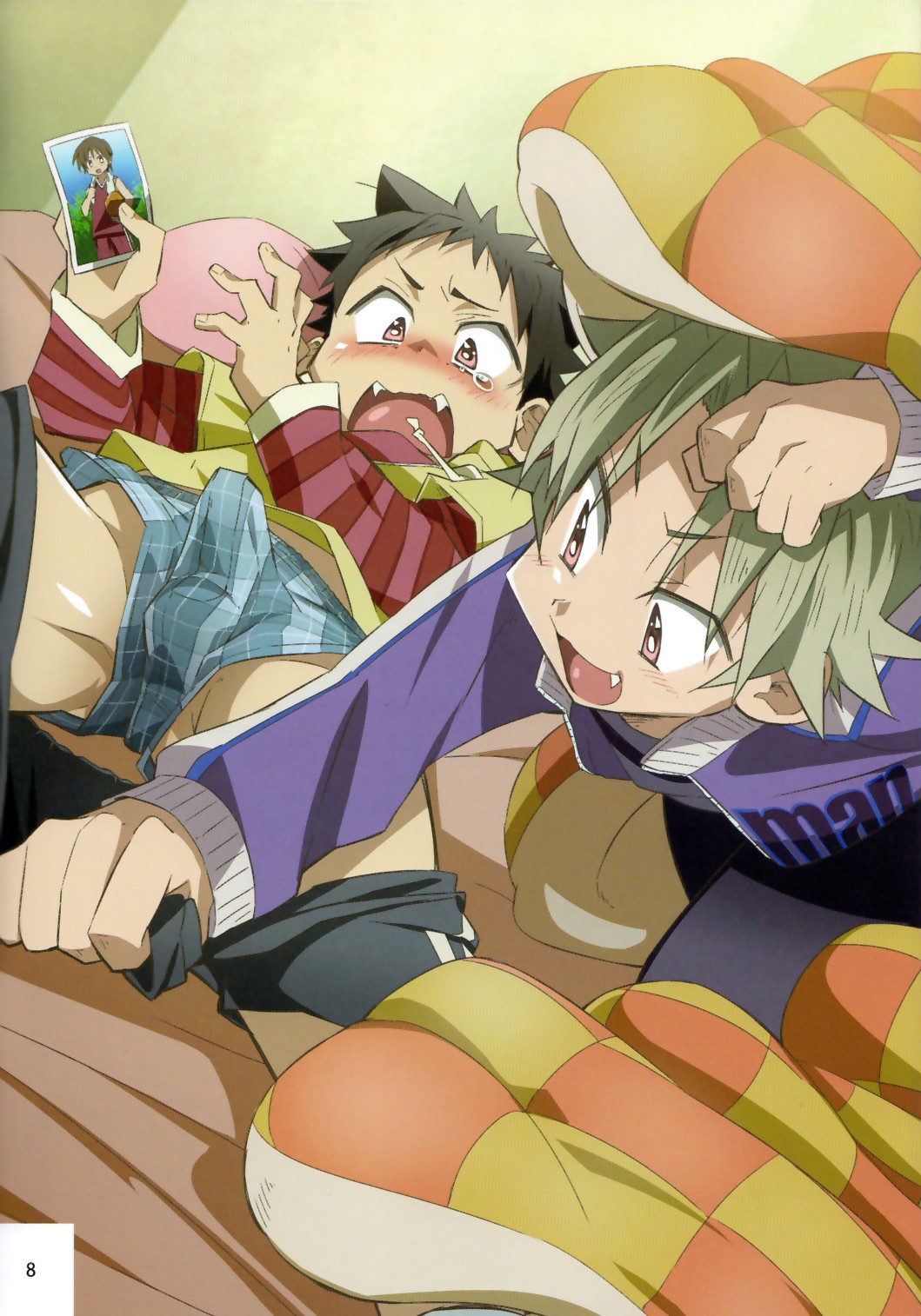 School Boys &amp; Majutsushi Puchi Illustration Shuu 2 page 8 full