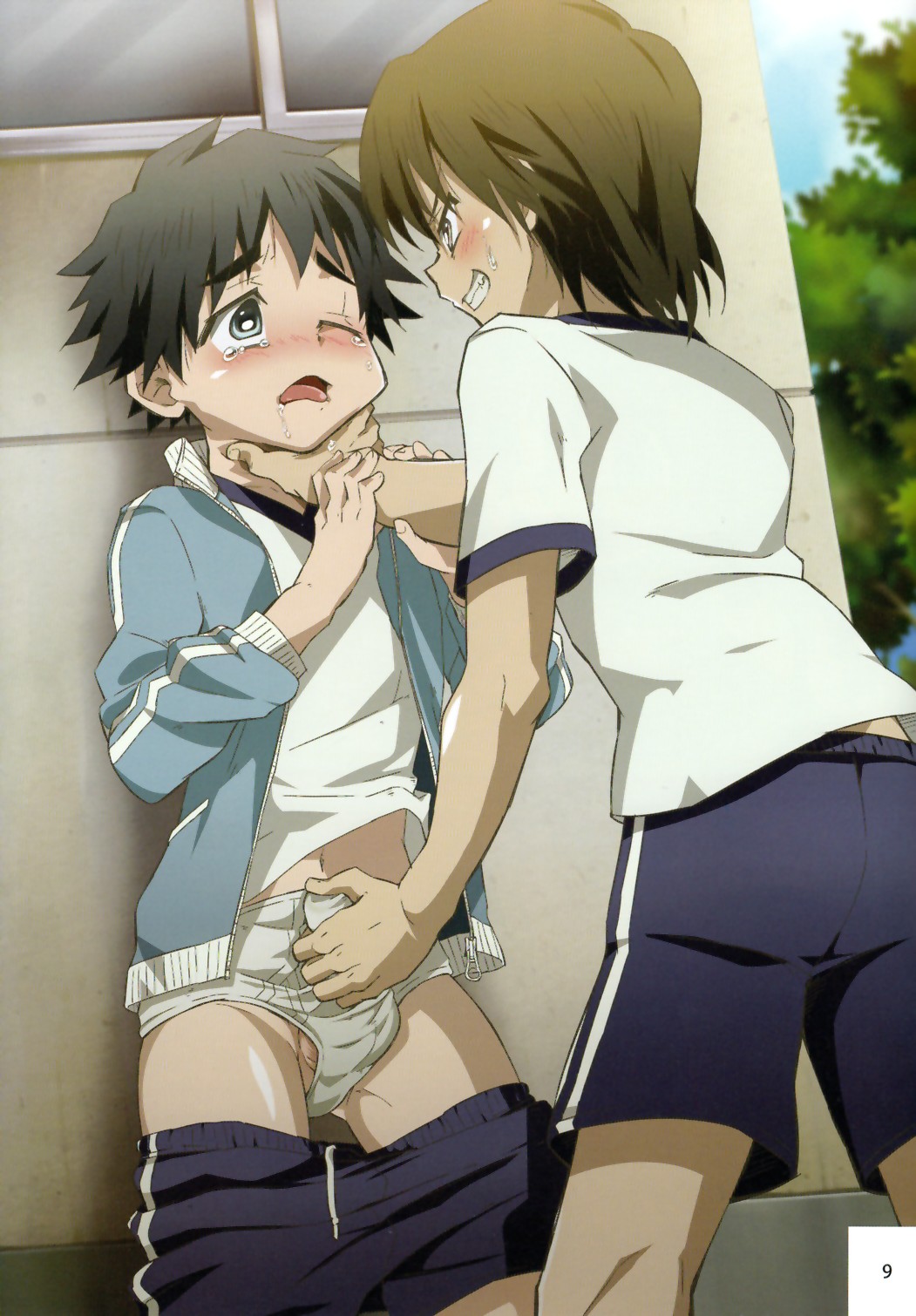 School Boys &amp; Majutsushi Puchi Illustration Shuu 2 page 9 full