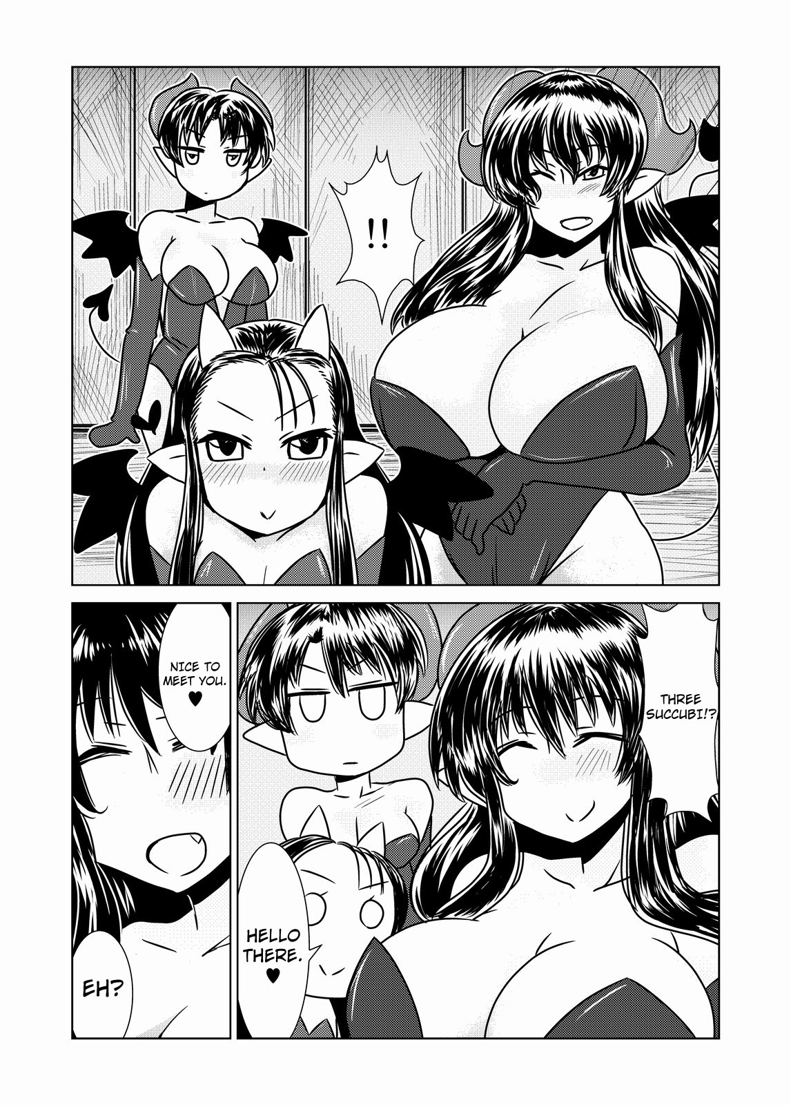 Succubus no San Shimai | Three Succubus Sisters page 5 full