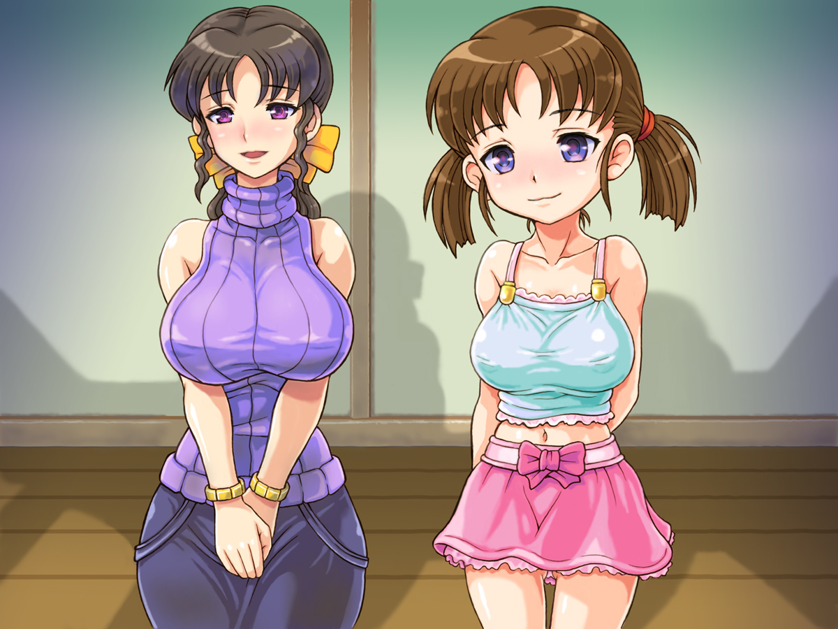 Kyonyuu Musume to Bakunyuu Haha wo Tarashi Komi Ingyaku Oyakodonburi wo Tannou Suru Inshitsu Oyaji page 4 full