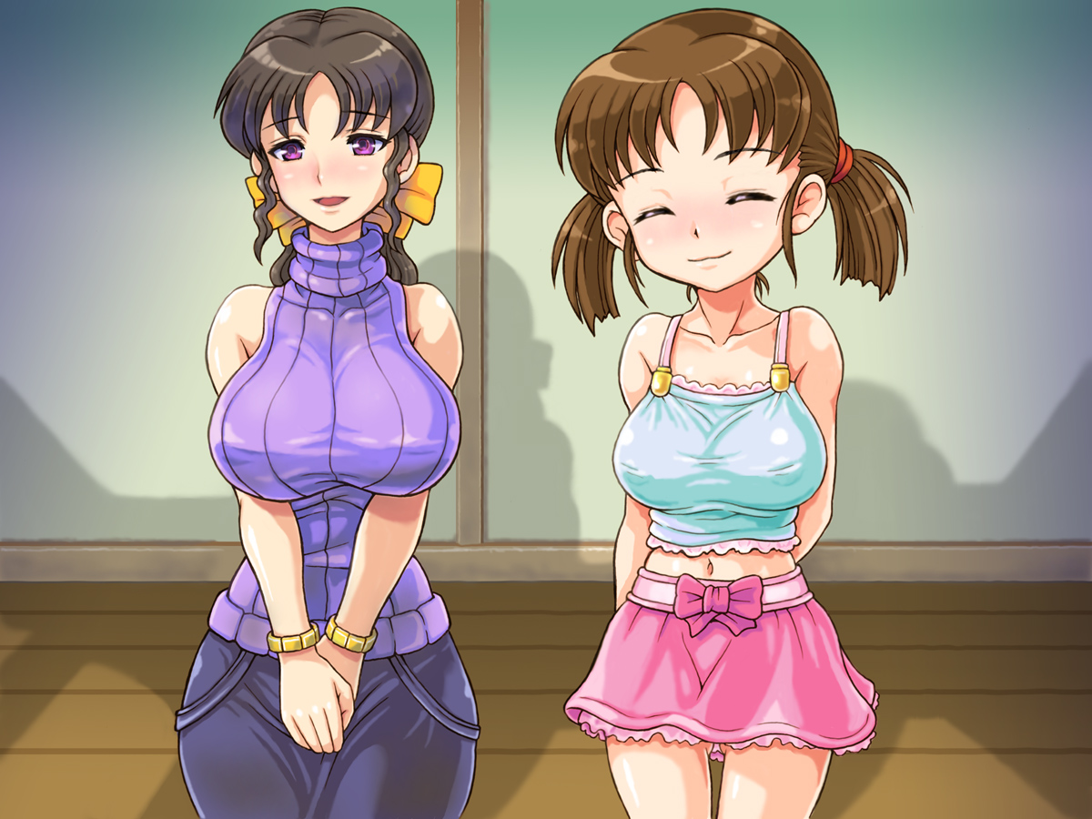 Kyonyuu Musume to Bakunyuu Haha wo Tarashi Komi Ingyaku Oyakodonburi wo Tannou Suru Inshitsu Oyaji page 6 full
