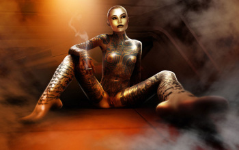 100% Hot Sexy Mass Effect Girls cover