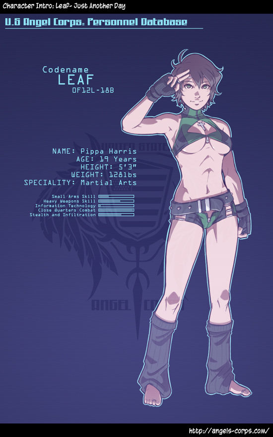 Angel corps - Leaf: Just another day  ALT ver. page 1 full
