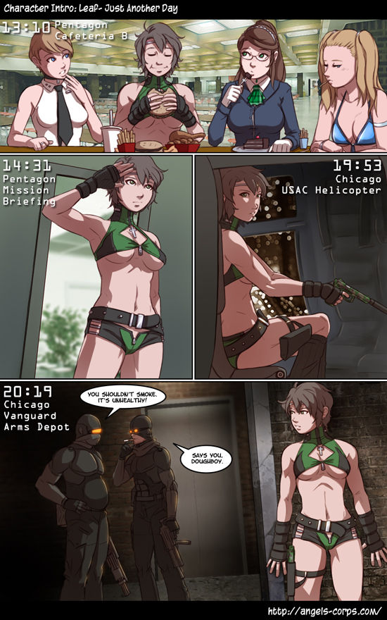 Angel corps - Leaf: Just another day  ALT ver. page 5 full