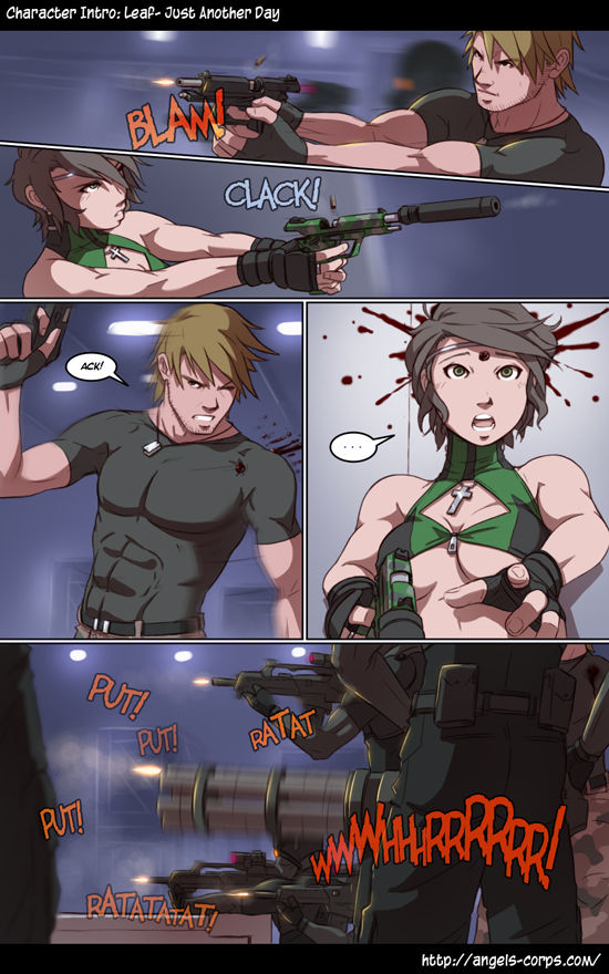 Angel corps - Leaf: Just another day  ALT ver. page 8 full