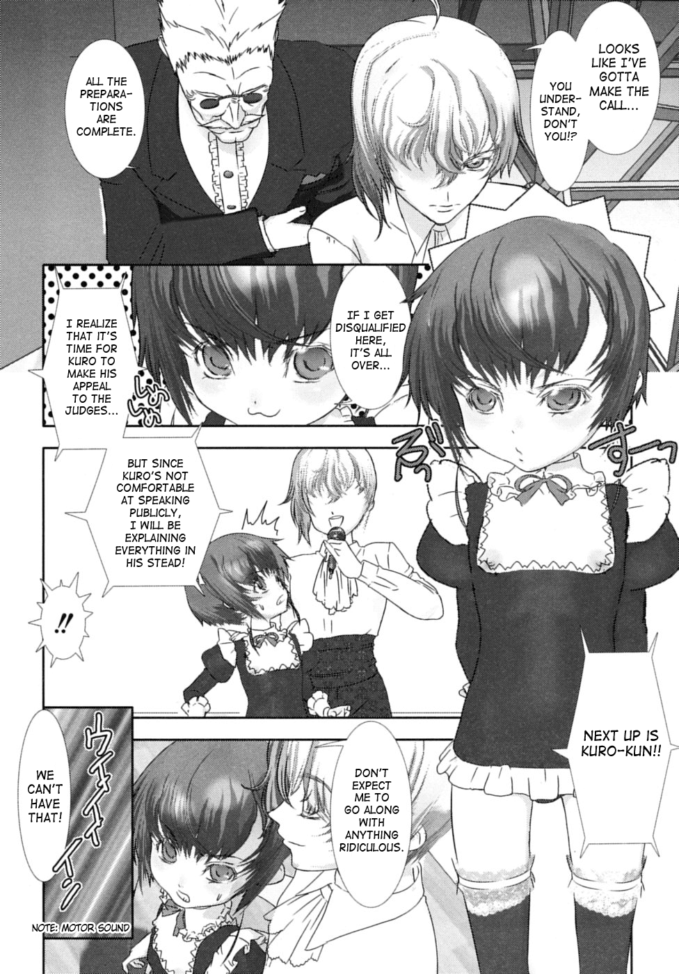 Shounen Maid Curo-kun no Oshiri Hinpyoukai no Maki | Shounen Maid Kuro-kun’s Butt Competition page 10 full