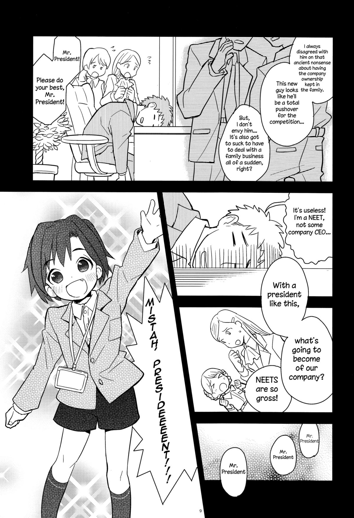 Houkago Hisho Note | Afterschool Secretary Notebook  =SW= page 9 full