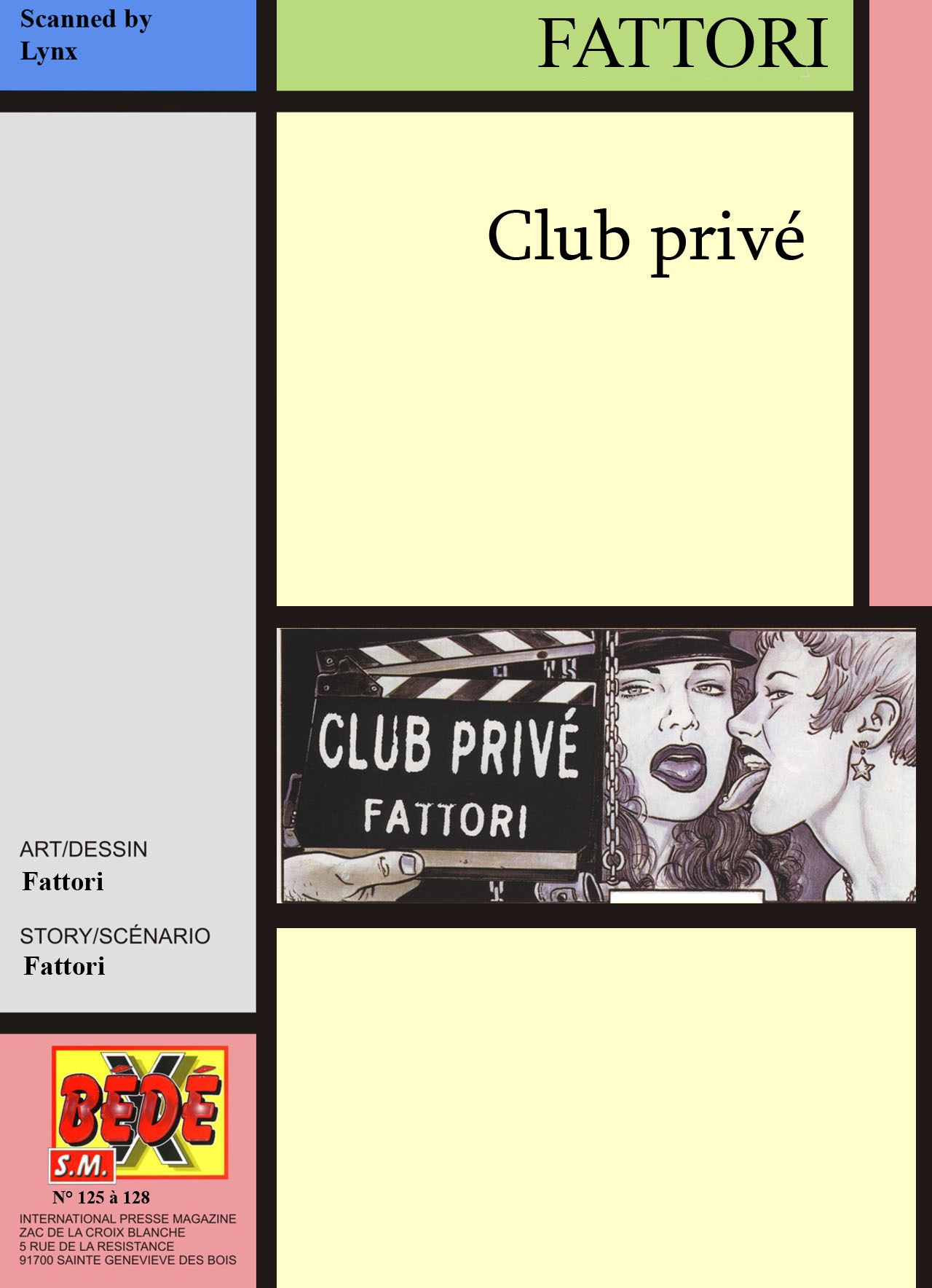 CLUB PRIVE page 1 full