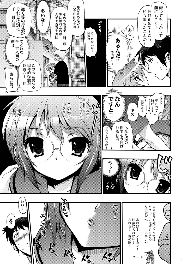 15513-kaime no Nagato Yuki page 9 full