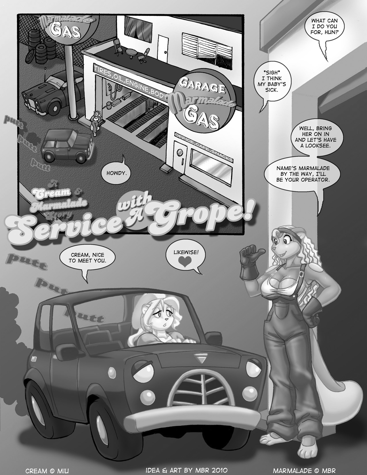 Service With A Grope page 1 full