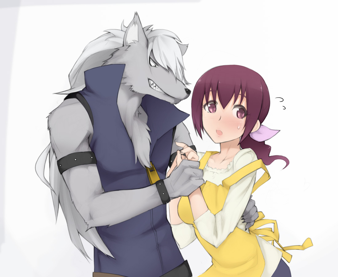 Hoshizora-taku ni Isourou shiteru Wolfrun ga Ikuyo ni Hankyousei Sex Zanmai | A Freeloading Wolfrun coerces Ikuyo into having sex page 1 full
