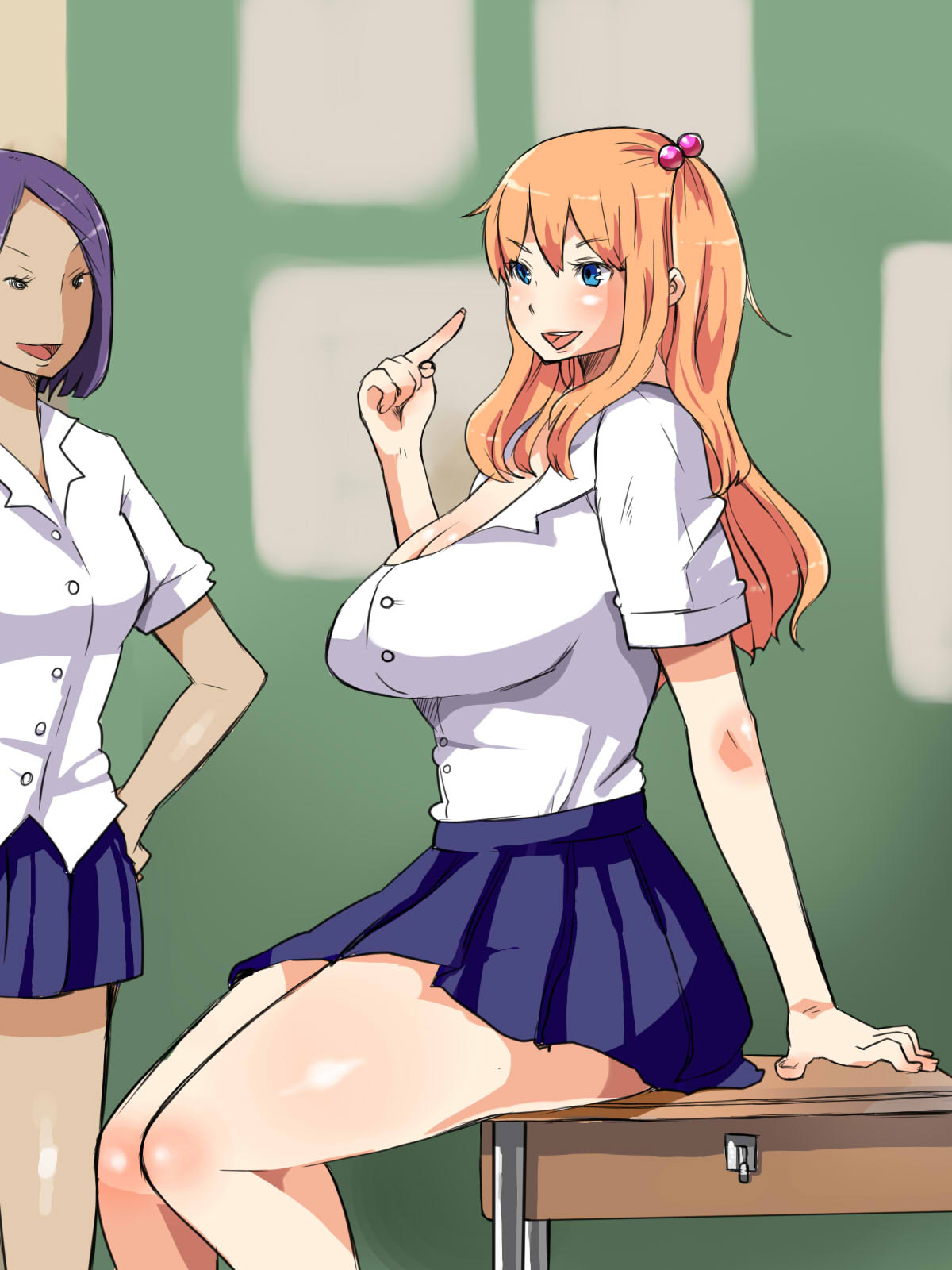 Class no Eroi Yankee ni Doutei wo Ubaware mashita. page 2 full