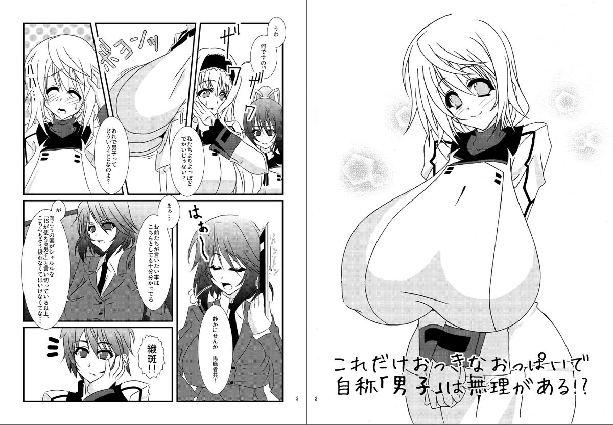 Kore dake okkina oppai de jisho danshi wa murigaru! ? page 3 full