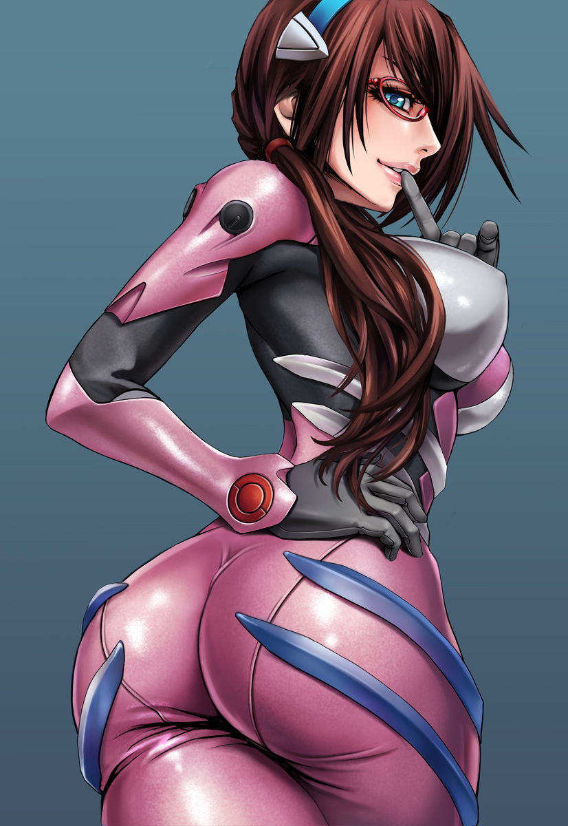 Makinami Mari Lllustrious in Plugsuit page 1 full