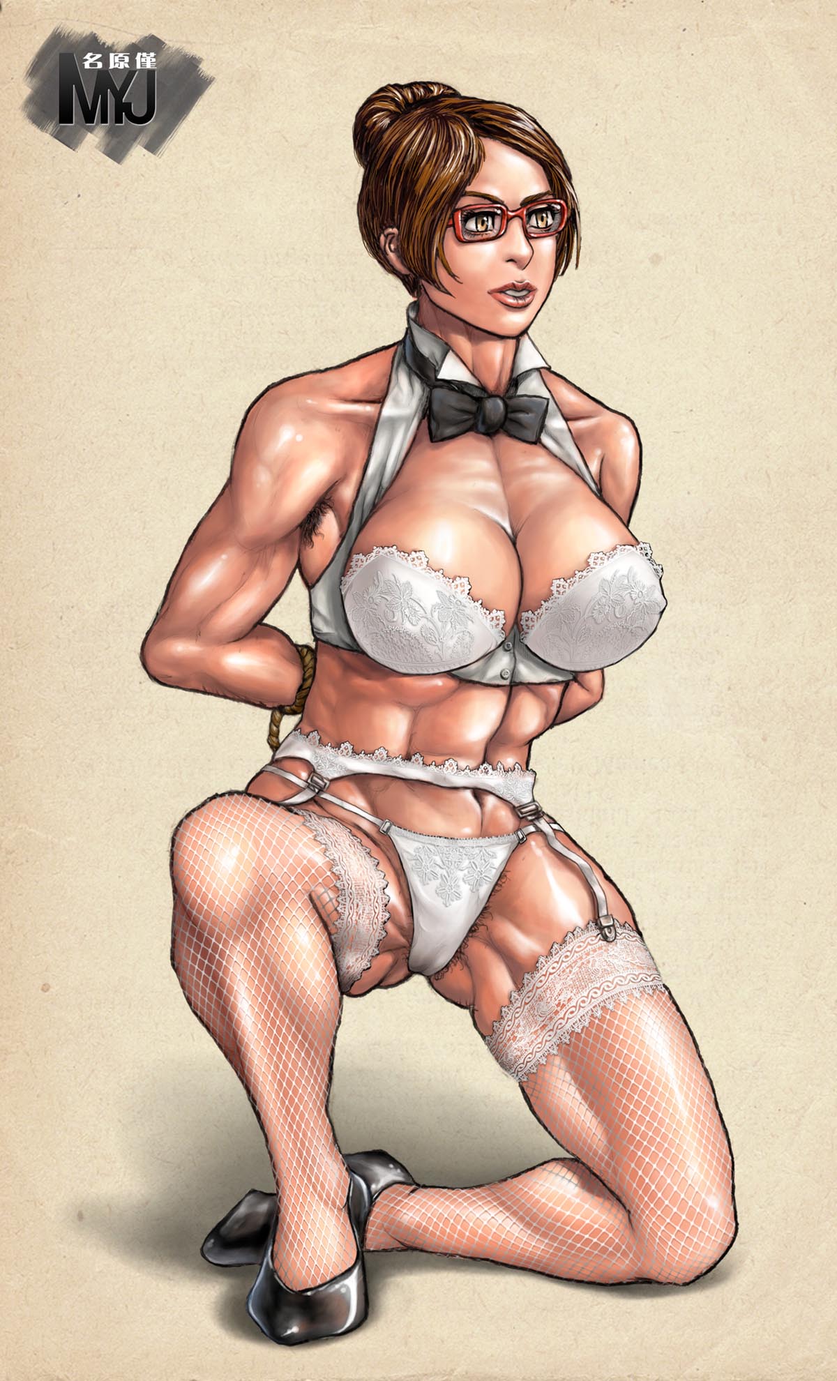 Muscle secretary bondage page 7 full