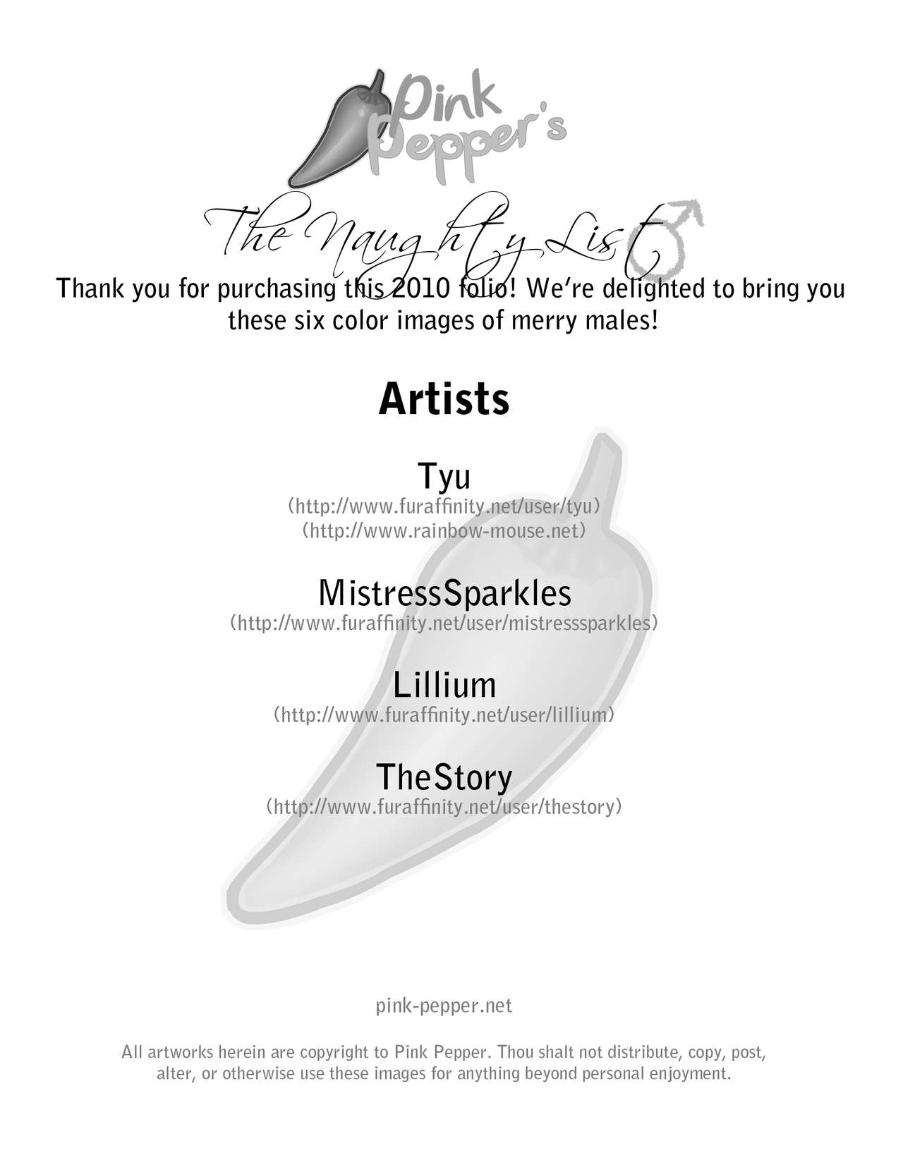 The Naughty List page 2 full