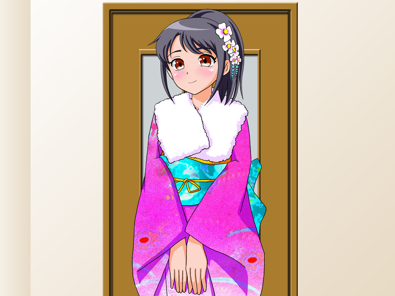 Double Himehajime JK - AkeHamemashite, Haramashite, Omedetou gozaimasu! page 3 full
