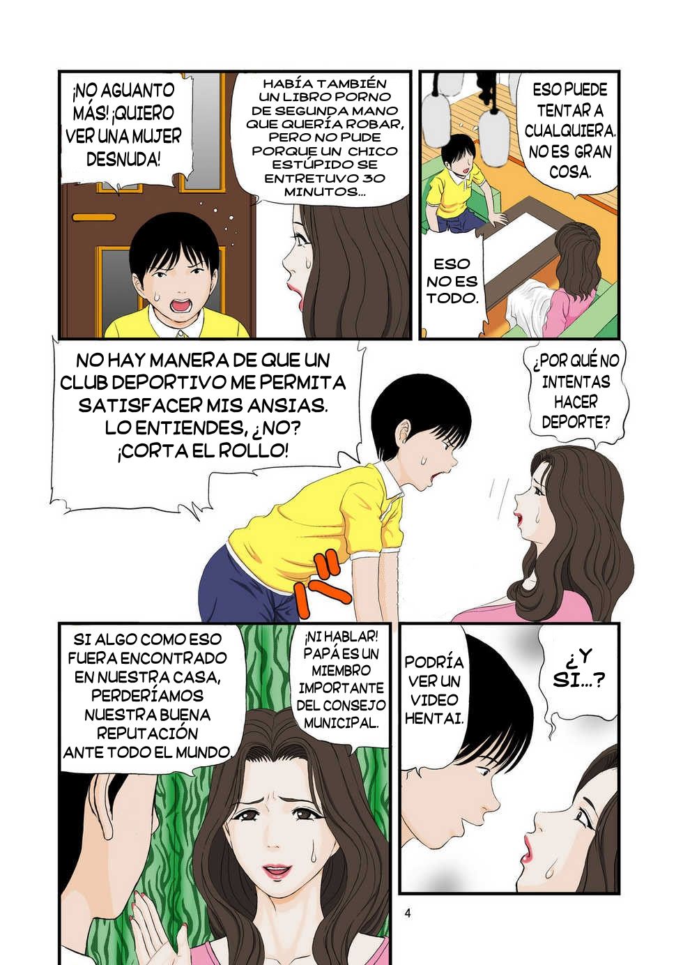 Ko ni Koware Etsuraku ni Oboreru | Ahogada en extasis desde la peticion de su hijo page 4 full