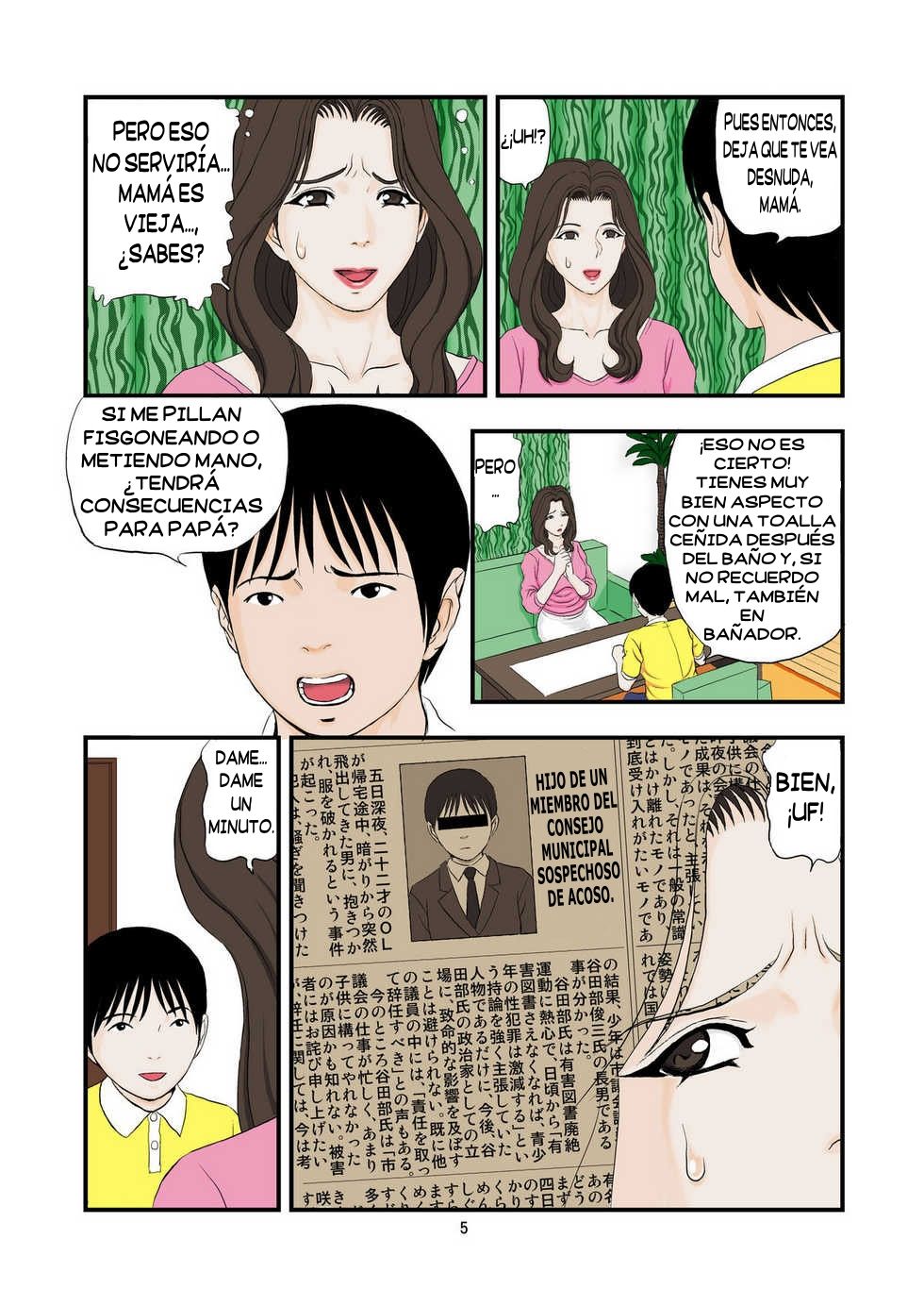 Ko ni Koware Etsuraku ni Oboreru | Ahogada en extasis desde la peticion de su hijo page 5 full