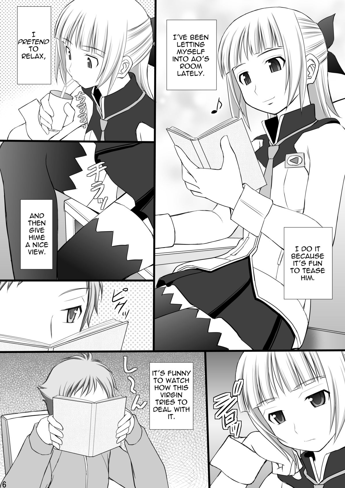 Kichiku na Ao Kimi to Fleur-tan no Oshiri page 5 full