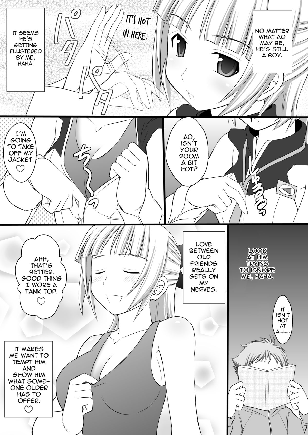 Kichiku na Ao Kimi to Fleur-tan no Oshiri page 6 full