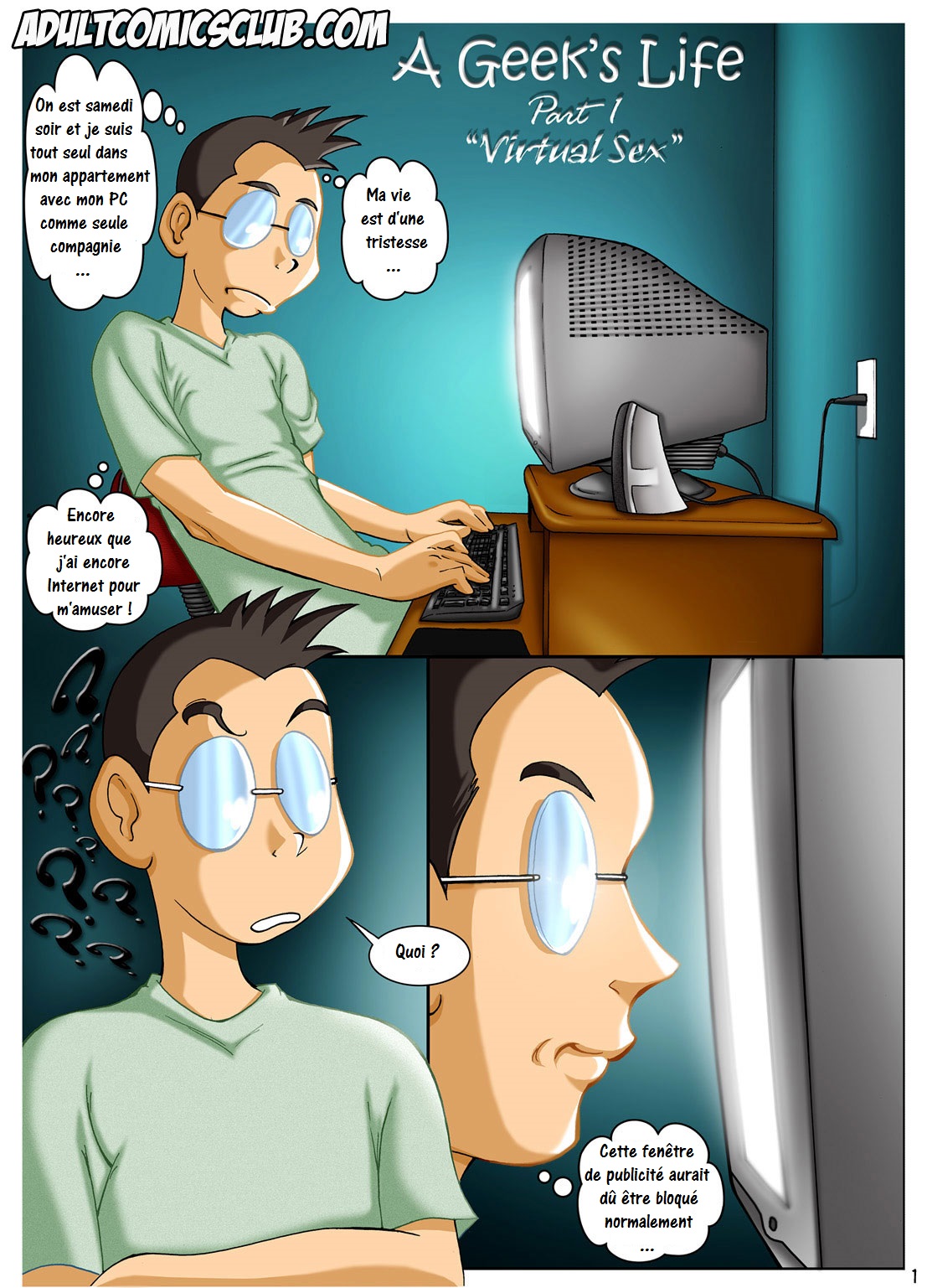 A Geek's Life page 1 full