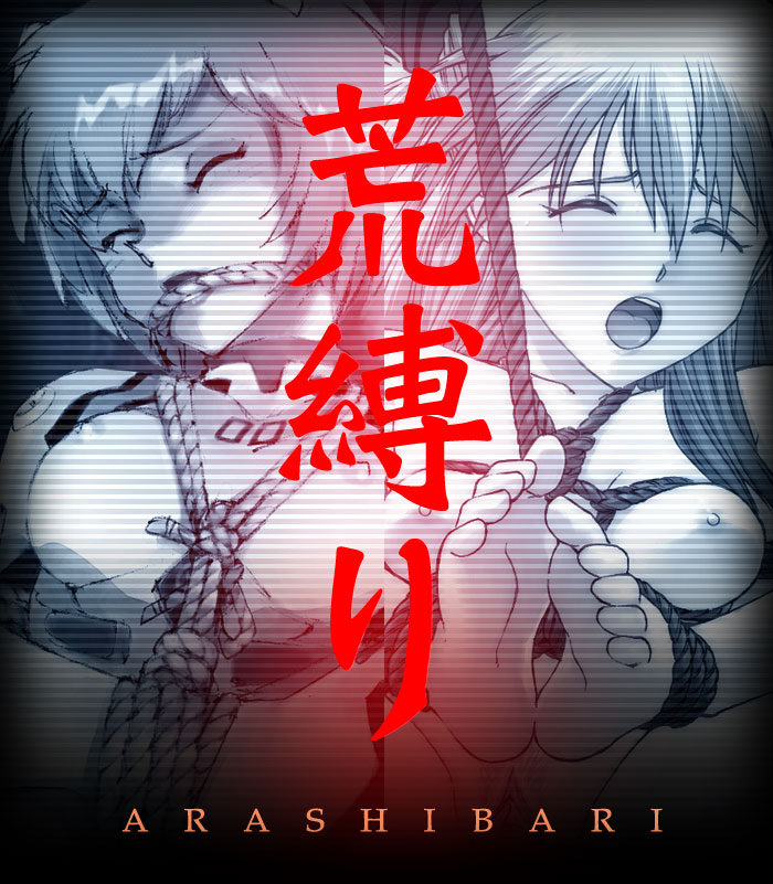 evangelion bondage CG art book - arashibari page 1 full
