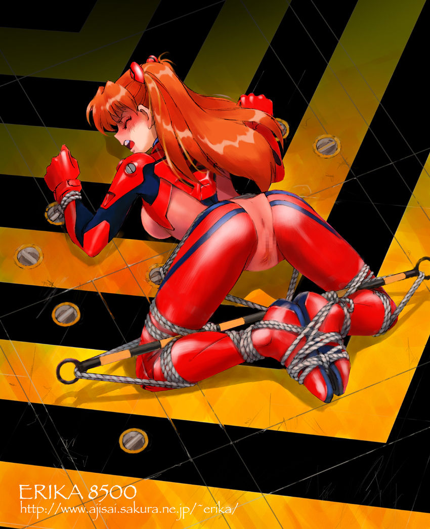evangelion bondage CG art book - arashibari page 7 full