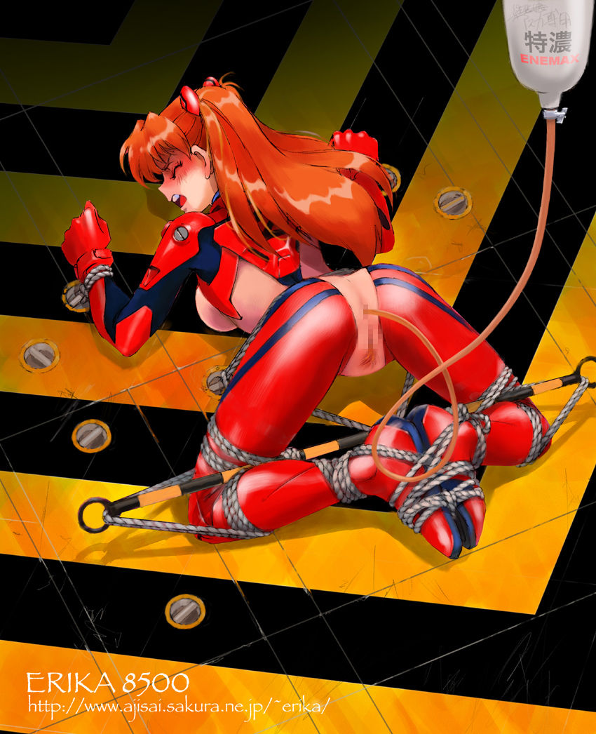 evangelion bondage CG art book - arashibari page 8 full