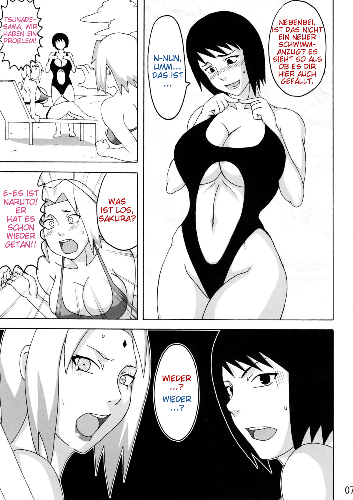 Tsunade no Insuiyoku | Tsunade's Obscene Beach page 8 full