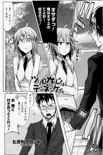 Tsurime Kanojo wa Tennenkei. cover