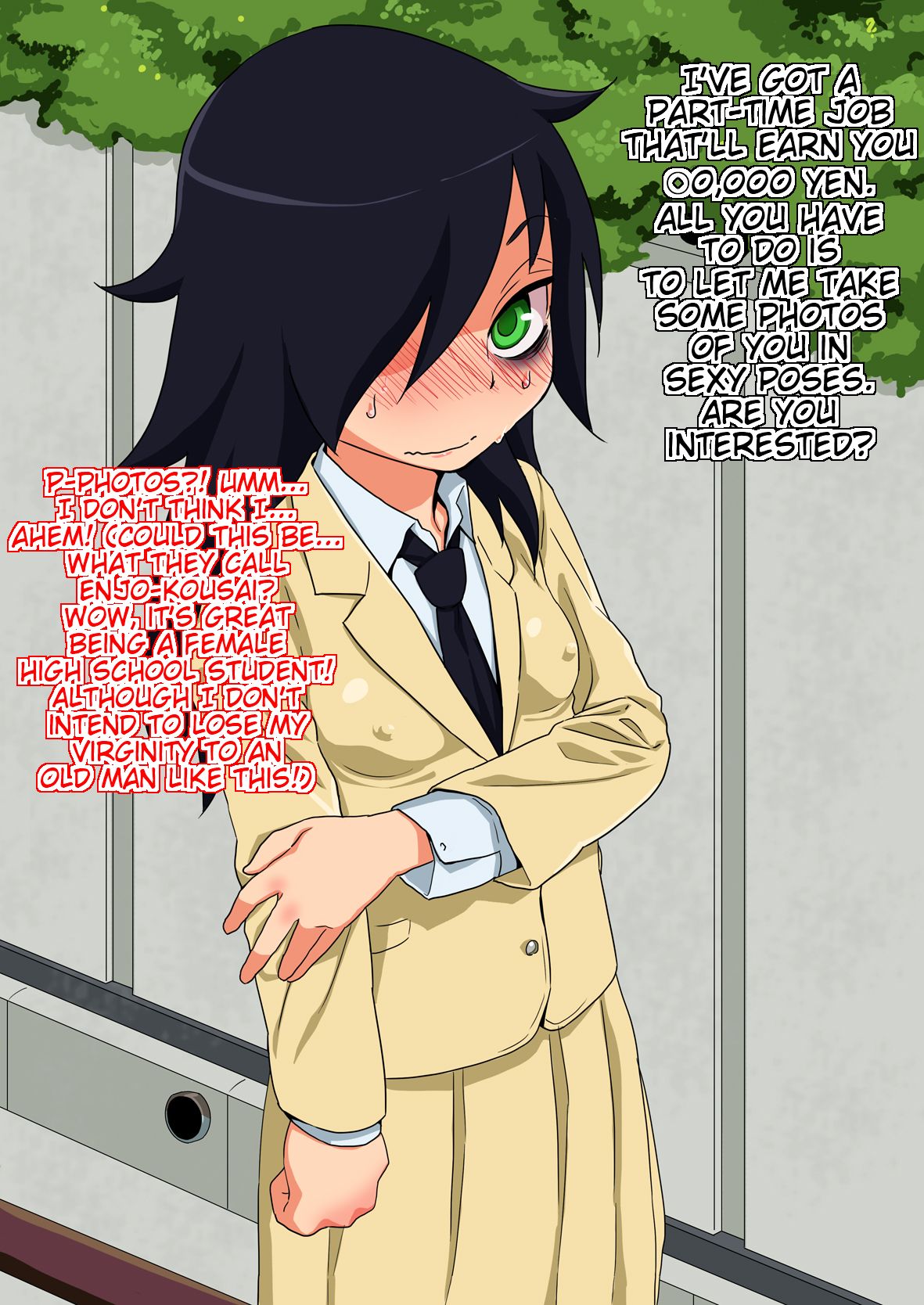 Watashi ga Motenai kara Tsugou no ii Onna ni Natta no wa Warukunai! | It's not my fault I became a slut because I'm not popular! page 3 full